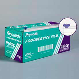 Reynolds Food Packaging REY 910SC Reynolds® 12" Foodservice Film Roll with Easy Glide Slide Cutter Box image.