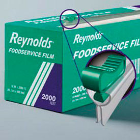 Reynolds Food Packaging REY 914SC Reynolds® REY 914SC -  18" Foodservice Film Roll w/ Easy Glide Slide Cutter image.