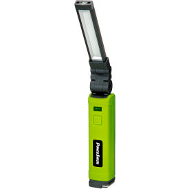 RICHPOWER INDUSTRIES PILB600UV Power Smith™ Rechargeable & Foldable LED Inspection Light w/ Multi Functions, 600 Lumens, Green image.