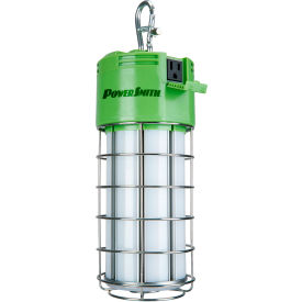 RICHPOWER INDUSTRIES PTLH59-150 Power Smith™ Temporary LED Work Light, 18000 Lumens, Green image.