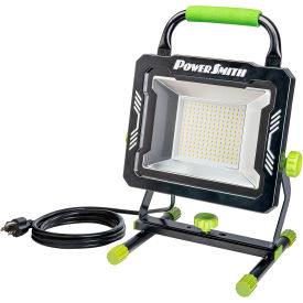 RICHPOWER INDUSTRIES PWLS150H Power Smith™ LED Work Light w/ H-Stand, 15000 Lumens, Black image.