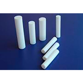 Professional Plastics Fluoroloy White H Rod, 0.375