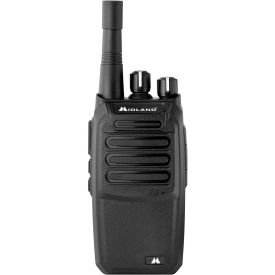 MIDLAND RADIO CORP. BR200 Midland® BizTalk® Business Radio W/ Push Button Communication, Black image.