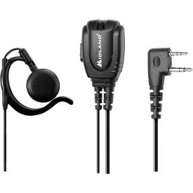 MIDLAND RADIO CORP. MA1 Midland® BizTalk® Over-The-Ear Headset For MB400, Black image.