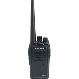 MIDLAND RADIO CORP. MB400 Midland® BizTalk® Industrial Grade Business Radio, Black image.