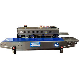 Sealer Sales® Horizontal Band Sealer w/ Embossing Right Feed & Counter
