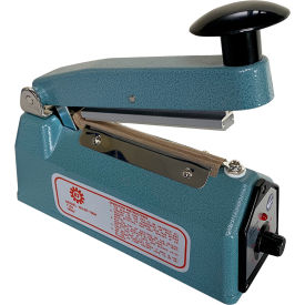 Sealer Sales® KF-Series Hand Sealer w/ 4"" Seal Length & 2mm Seal Width Blue