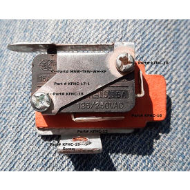 Sealer Sales® Microswitch Assembly For KF-Series Hand Sealers with & without Cutters 