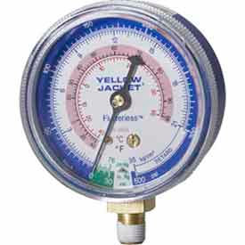 Blue Compound Gauge R-410A 2-1/2""