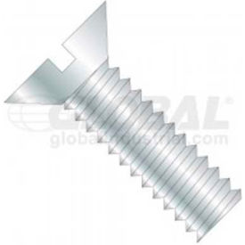 8-32 X 1/2 Slotted Flat Head Machine Screw, Package Of 100 view 2