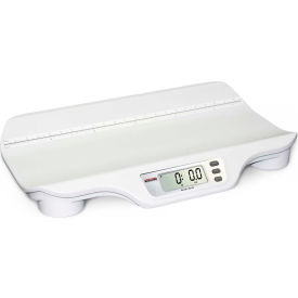 Rice Lake Weighing Systems Inc 107423 Rice Lake RL-DBS 120V Digital Baby Scale with Built-in Measuring Tape, 44 lb x 0.5 oz image.