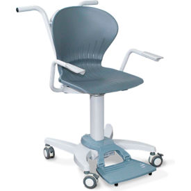 Rice Lake Weighing Systems Inc 119114 Rice Lake 550-10-1 Digital Chair Scale with 17"W Seat, 660 lb x 0.2 lb image.