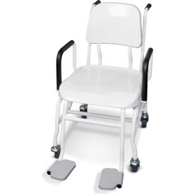 Rice Lake Weighing Systems Inc 166644 Rice Lake 560-10-1 Digital Chair Scale with 20"W Seat, 660 lb x 0.2 lb image.