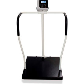 Rice Lake Weighing Systems Inc 170139 Rice Lake 260-10-1 Bariatric Handrail Scale, 800 lb x 0.2 lb image.