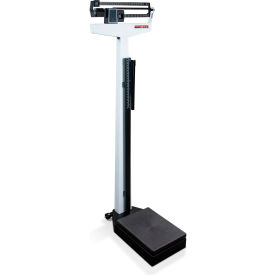 Rice Lake Weighing Systems Inc 195264 Rice Lake RL-MPS-50 Mechanical Physician Scale with Height Rod, 450 lb x 4 oz image.