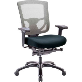 Chairs Mesh Eurotech Tp600 Tempur Pedic Trade Task Chair Gray Fabric White Mesh B2273977 Globalindustrial Com