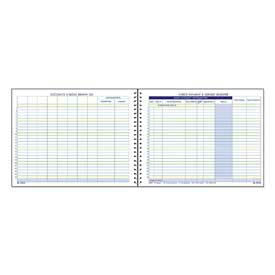 Adams® Check Payment & Deposit Register 8-1/2"" x 11"" White 192 Sheets/Pad