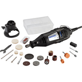 Robert Bosch Tool - Measuring Tools Div. 200-1/21 Dremel® 200 Series Two Speed Rotary Tool Kit w/ 1 Attachment & 21 Accessories image.
