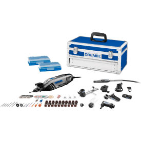 Robert Bosch Tool - Measuring Tools Div. 4300-9/64 Dremel® 4300 RT Tool w/ 9 Attachments & 64 Accessories image.