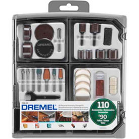 Robert Bosch Tool - Measuring Tools Div. 709-02 Dremel® 709-02 110-Piece All-Purpose Accessory Kit for Dremel® Rotary Tools image.