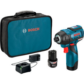 BOSCH® 12V Max Brushless Impact Driver Kit w/ (2) 2.0Ah Batteries