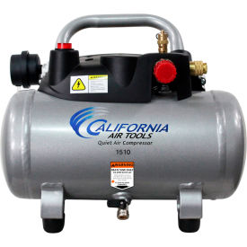 California Air Tools Quiet Air Compressor Horizontal 1.5 Gallon Capacity 2.2 CFM 1 HP 