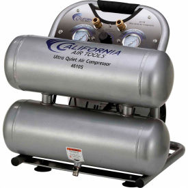 California Air Tools, Inc. CAT-4610S California Air Tools CAT-4610S, Portable Elec Air Compressor, 1 HP, 4.6 Gallon, Twin Stack, 2.2 CFM image.
