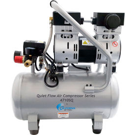California Air Tools Portable Electric Air Compressor 1 HP 4.7 Gallon Capacity Hot Dog 3.1 CFM