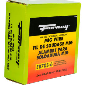 Forney ER70S-6 Mild Steel Solid MIG Welding Wire - .045