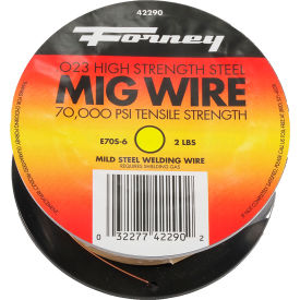 Forney ER70S-6 Mild Steel Solid MIG Welding Wire - .024