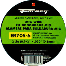 Forney® ER70S-6 MIG Welding Wire 0.03"" Dia.