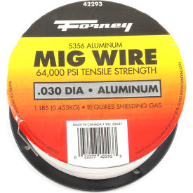 Forney ER5356 Aluminum Solid MIG Welding Wire - .030