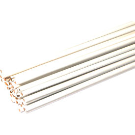 Forney® Low Fuming Brazing Rod with Flux 1/8"" Dia.
