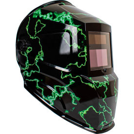 Forney® Lightning ADF Welding Helmet 9-13 Variable Shade Control Black