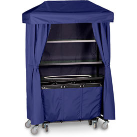 Royal Basket Trucks® Designer Towel Station 2 Shelf Navy Blue 