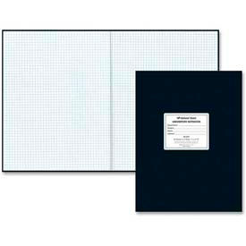 Rediform Office Products 43591 Rediform® National Laboratory Notebook, 8-1/2" x 11", Quad Ruled, Black Cover, 60 Sheets/Pad image.