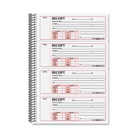 Rediform Office Products 8L810 Rediform® Money Receipt Book, 2-Part, Carbonless, 2-3/4" x 7", 300 Sets/Book image.