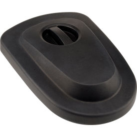 Global Industrial RP6512 Replacement Recovery Tank Cover T35 Black for 641410, 641411 Floor Scrubbers image.