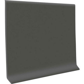 Roppe Corporation 40C53P123 Vinyl Wall Base 4" x 48" Charcoal image.