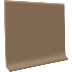 Roppe Corporation 45CR3P140 Pinnacle Rubber Wall Base 4.5" x 48" Fawn image.