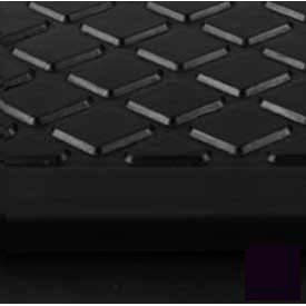 Roppe Corporation 60301P100 Stair Tread Rubber Square Nose 60"L X 12-1/16"D - Black image.