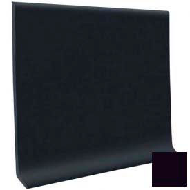 Roppe Corporation C40CR1P100 Cove Base Pinnacle Rubber 4"X1/8"X120 Coil - Black image.