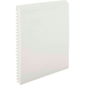 Roppe Corporation PC30754P170 Pinnacle Plus 75 Series Rubber Wall Base 6-pieces 3" x .375" x 8 White image.