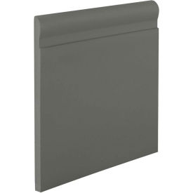 Roppe Corporation PC40853P123 Pinnacle Plus 85 Series Rubber Wall Base 1-coil 4.25" x .250" x 60 Charcoal image.