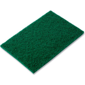 AmerCareRoyal® Medium-Duty Scouring Pad Green 60 Pads/Case