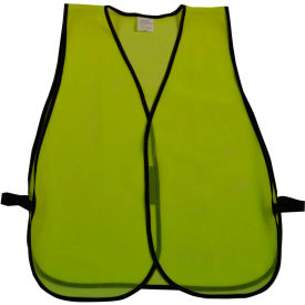 Petra Roc Inc LVM-0 Petra Roc Non-ANSI All Purpose Safety Vest, Polyester Mesh, Lime, One Size image.