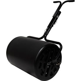 Poly Push/Tow Lawn Roller, 46"L x 30"W x 18"H, Black view 2