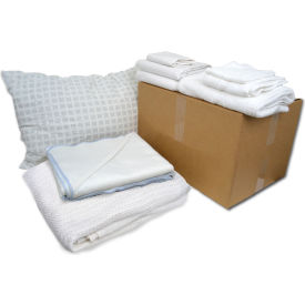 R & R TEXTILE MILLS INC WWX90003 R&R Textile - Non-Prewashed - Bed & Bath Economic Dorm Kit - Twin-XL Size image.