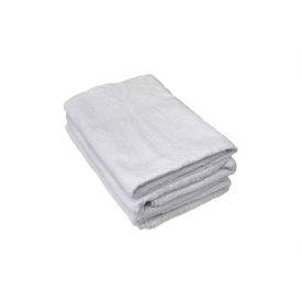 R & R TEXTILE MILLS INC X01100 R&R Textile - Hotel Basics Bath Towel - 40" x 20" - White - 12 Pack image.