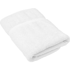 R & R TEXTILE MILLS INC X01160 R&R Textile - Spa & Comfort Bath Towel - 54" x 27" - White - 12 Pack image.